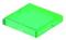 T25FGN - Tasterkappe flach, transparent 